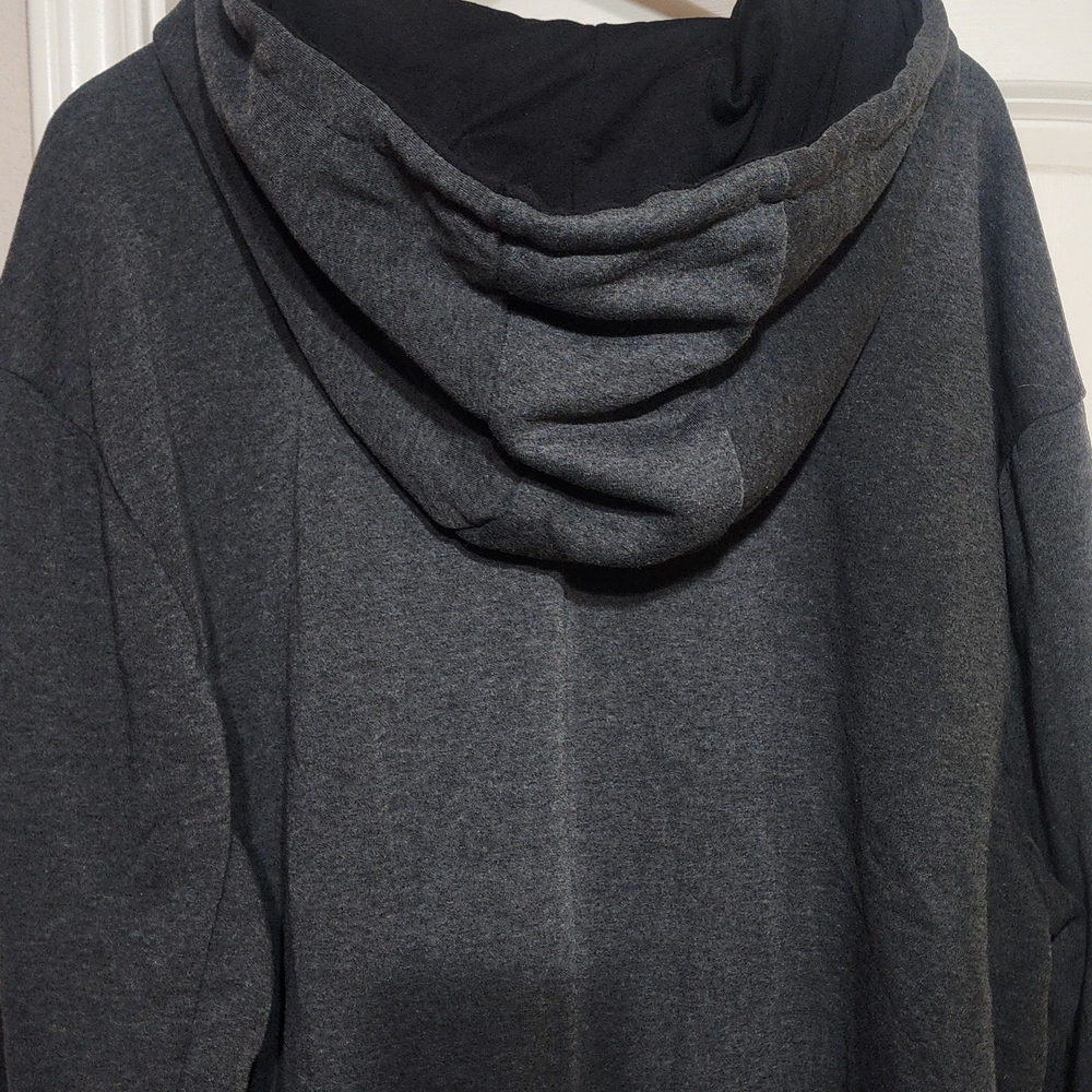 Akademiks Dark Gray Zip-Up Sweater - Picture 4 of 5